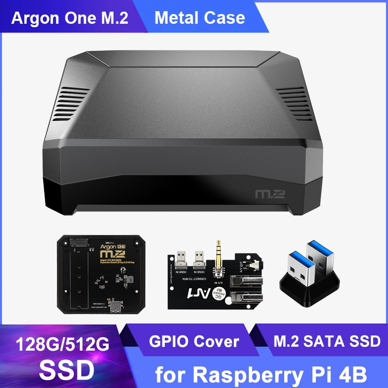 Raspberry Pi 4 Argon One M.2 A - Argon One V3 M.2 Nvme Case ulasan dan harga